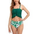 thumbnail image 1 of Nituyy Mommy and Me Swimsuits Family Matching Bathing Suit Baby Kids Girl Bikini Women Mom High Waisted Two Piece Swimwear, 1 of 9