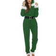 thumbnail image 1 of Nituyy Women Santa Hoodie, Christmas Dress Fancy Outfit Long Sleeve Jumpsuit, 1 of 5