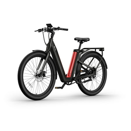 NIU - BQi-C3 Pro eBike w/ up to 90 miles Max Operating Range and 28 MPH Max Speed - Black