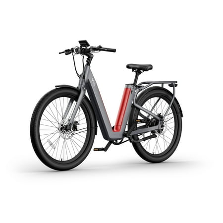 NIU - BQi-C3 Pro eBike w/ up to 90 miles Max Operating Range and 28 MPH Max Speed - Grey