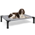 thumbnail image 1 of Niubya Elevated Dog Bed, Portable Raised Cot with Washable Mesh, Medium (42"L x 30"W x 8.4"), HGrey, 1 of 6