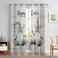 thumbnail image 1 of Niuer Blackout Window Curtain Energy Efficient Windows Curtains Grommet Privacy Darkening Drapes Thermal Insulated Luxury Plaid Modern UV Protection Style-B 2pc: 52x63in, 1 of 5