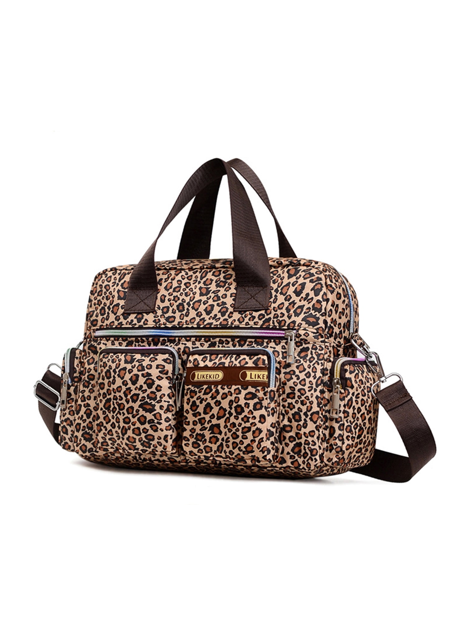 Niuer Ladies Shoulder Bags Multi Pockets Tote Bag Top Handle Nylon Handbag Large Capacity Women