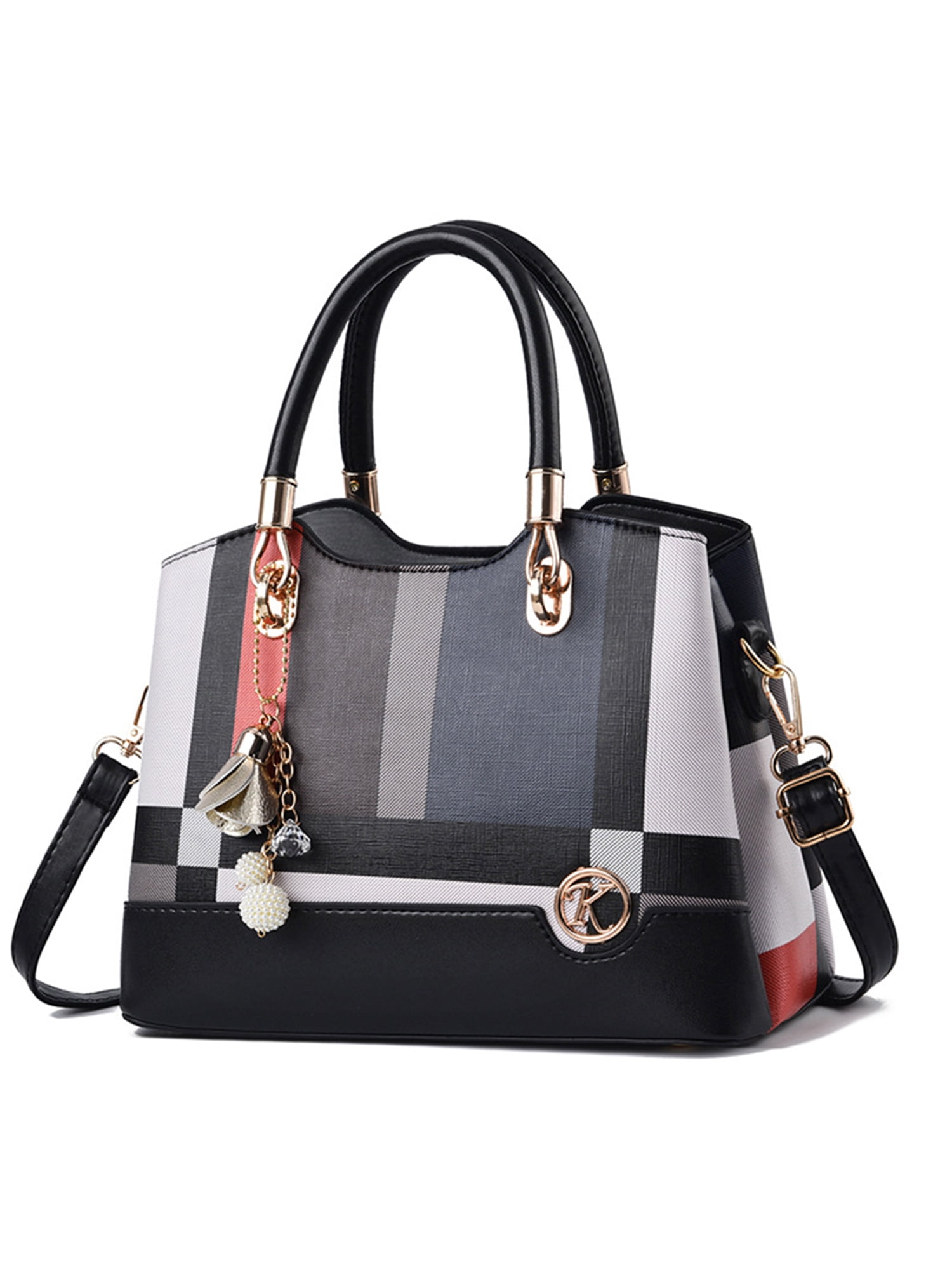 NEGBIU Tote Bags for Women, Leather Mini Tote Bag with Zipper,  Shoulder/Crossbody/Handbag(11 * 8.26 * 4.3 in)