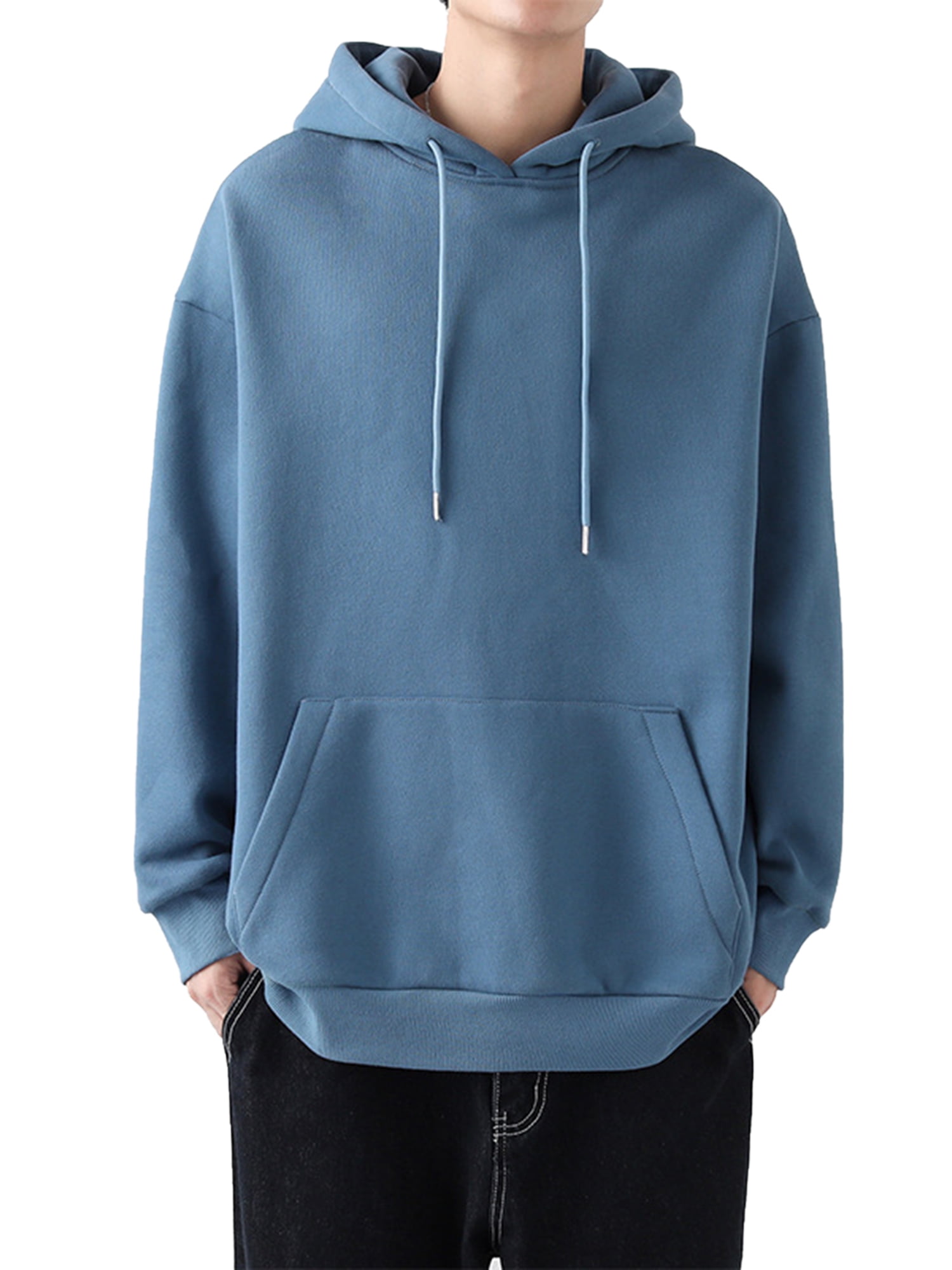 Mens solid color sweatshirts on sale