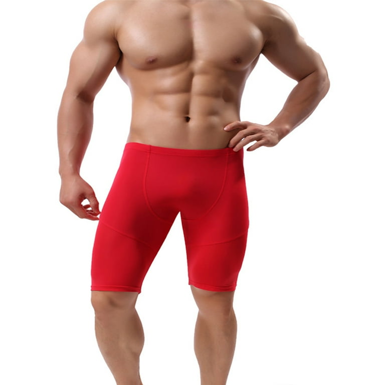 Niuer Mens Compression Running Workout Shorts Gym Athletic Yoga Bike Tights  Underwear Base Layer 