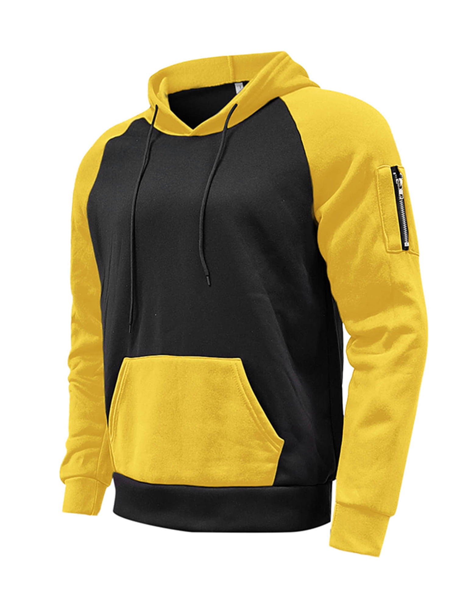 Yellow work cheap hoodies