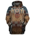 thumbnail image 1 of Niuer Mens Sweatshirt Ethnic Printed Sweatshirts Drawstring Hoodies 3D Pullover Long Sleeve Hooded Tops Style M 5XL, 1 of 2