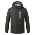 thumbnail image 1 of Niuer Outdoor Heating Vest USB Charge Heated Coat Electric Heating Vest Carbon Fiber Heating Clothes for Women and Men Army Green+ Power Bank(10000 mAh) US M, 1 of 9