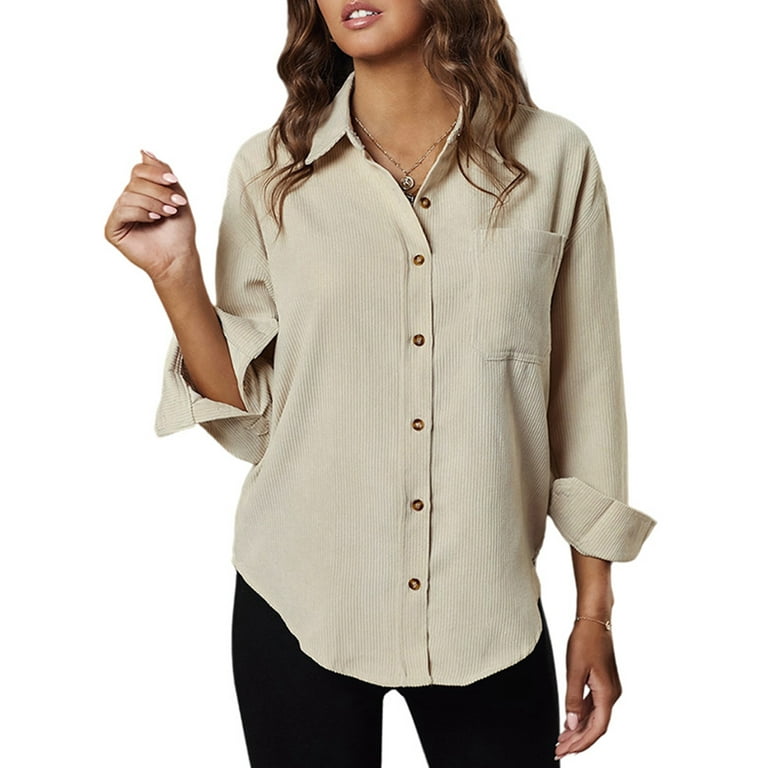 https://i5.walmartimages.com/seo/Niuer-Women-Solid-Color-Button-Down-Tunic-Shirt-Ladies-Loose-Tops-Lapel-Neck-Holiday-Corduroy-Casual-Blouse-Beige-M_3037c4a0-deb3-4998-af8c-5c78389b8bc0.4e8ec8e5f11be0daca3287397611fe16.jpeg?odnHeight=768&odnWidth=768&odnBg=FFFFFF