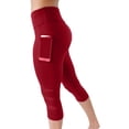 thumbnail image 1 of Niuer Workout Leggings for Women High Waisted Lace Yoga Capri Pants Non See-Through, 1 of 2