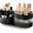 thumbnail image 1 of Niulife 360 Rotating Makeup Organizer for Vanity Large Capacity Cosmetic Storage Case,Dresser Make Up Organizer Holder for Bedroom Bathroom and Countertop,3 Tiers Black, 1 of 7