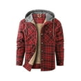 thumbnail image 1 of Niumike Outdoor Casual Vintage Long Sleeve Plaid Flannel Button Down Shirt Jacket for Men, 1 of 7