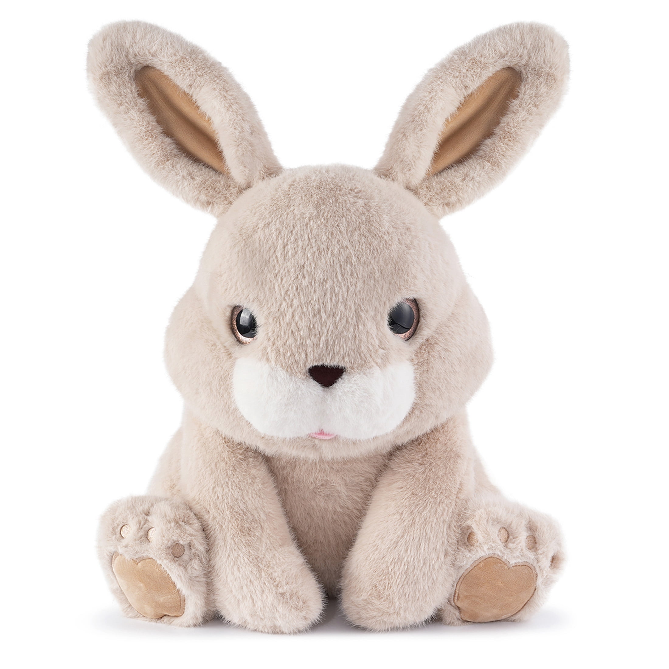Niuniu Daddy 14"Bunny Weighted Stuffed Animals Sitting Plush Toy Anxiety Relief Sensory Toy for Kids Adults Birthday Easter Christmas Gift