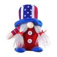 thumbnail image 1 of Niusricy 4th of July Plush Toy Faceless Dwarf Stuffed Toys with Knitted Top Hat Independence Day Decor Home Decorations Gift for Adult Kids, 1 of 8
