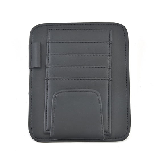 Niusricy Car Sun Visor Organizer Sunglasses Holders for Car Sun Visor Ticket Card Clip Eyeglasses Mount Car Glasses Clip Storage Pocket