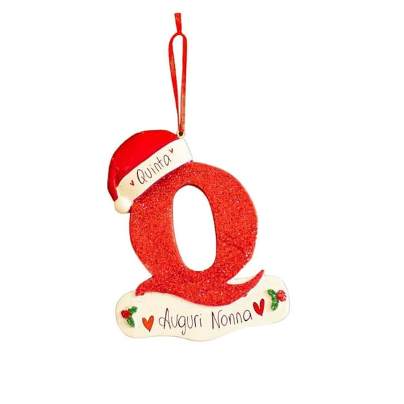 Niusricy Christmas Decoration Letter Hanging Pendant Christmas Tree Wood Alphabet Ornaments Living Room Decorations for Home