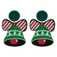 thumbnail image 1 of Niusricy Christmas Snowman Earrings for Women Christmas Tree Bells Earrings Christmas Gift Box Drop Earrings Christmas Holiday Jewelry, 1 of 8