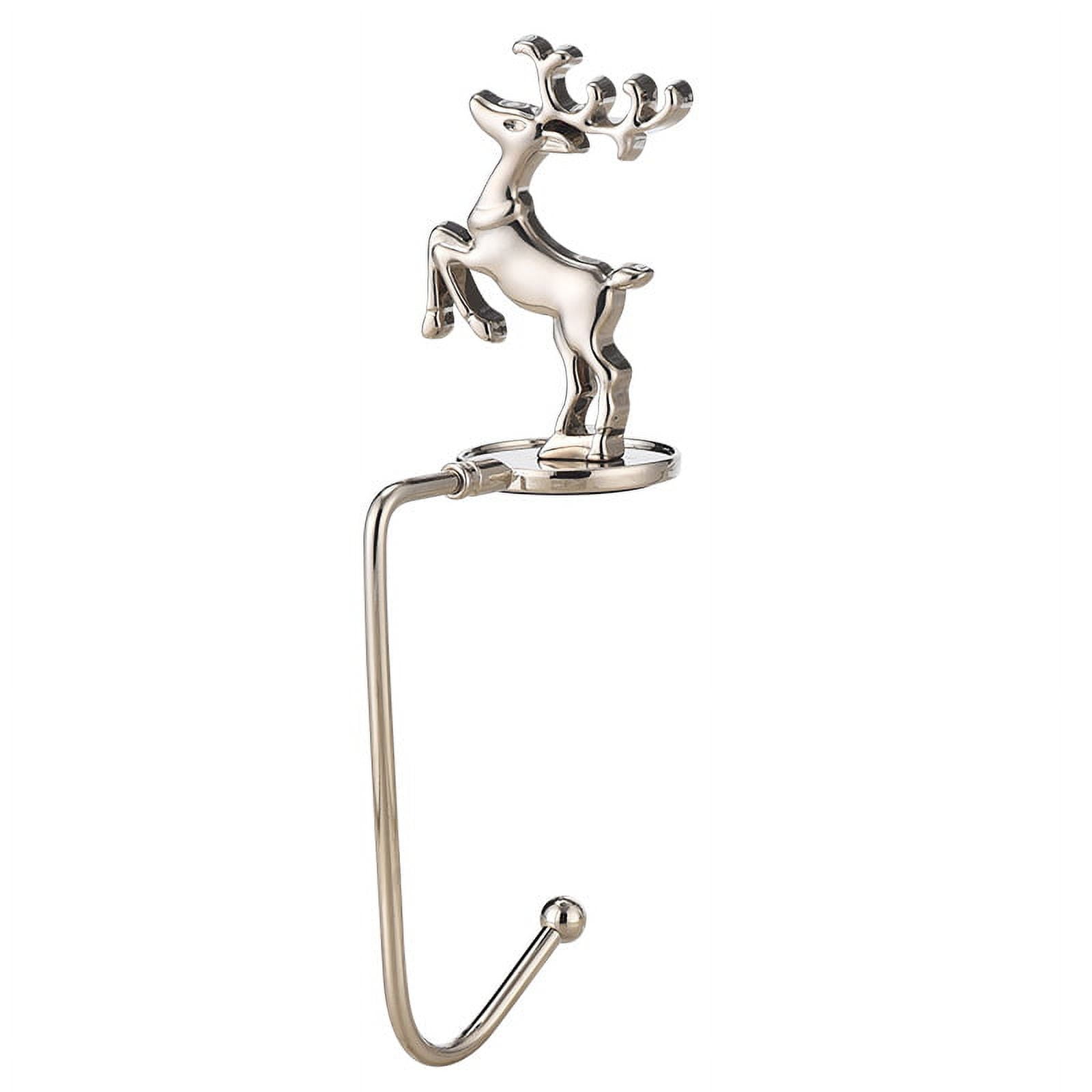 Niusricy Christmas Stocking Holder, Christmas Tree Deer Snowflake