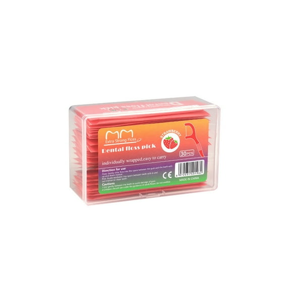 Niusricy Dental Floss Pick Flavored Toothpicks with Travel Case Extra Fine Dental Floss for Adults and Kids for Oral Care