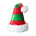 thumbnail image 1 of Niusricy Kids Stripes Santa Hat Classic Holiday Christmas Party Hats for Role-Playing Masquerade Cosplay Costume Props Accessory, 1 of 6
