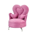 thumbnail image 1 of Niusricy Mini Pink Sofa Single/Double People Heart Shape Armchair Openable Jewelry Box Cute Dolls Accessories, 1 of 8