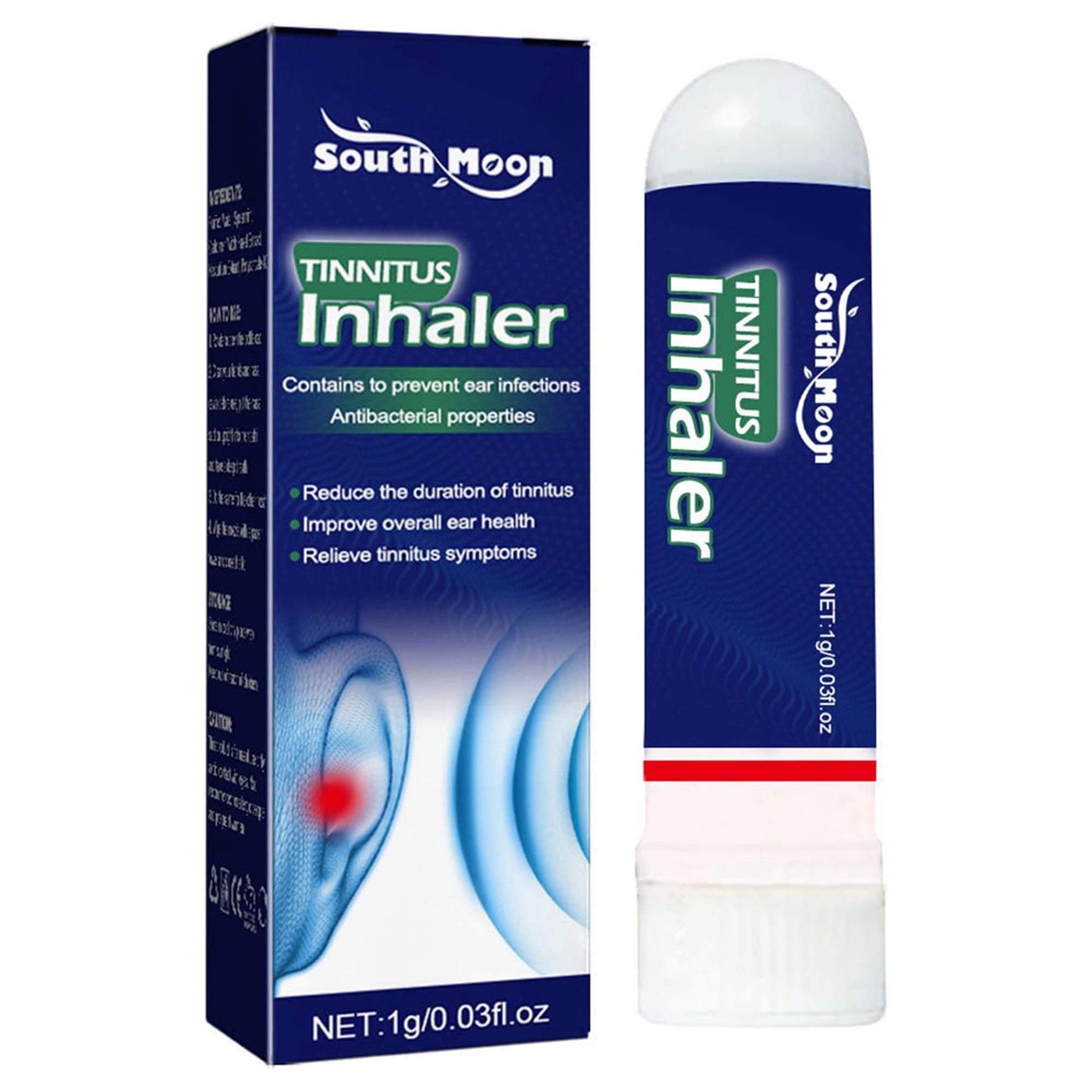 Niusricy Tinnitus Relief for Ringing Ears, Nasal Stick, Effectively