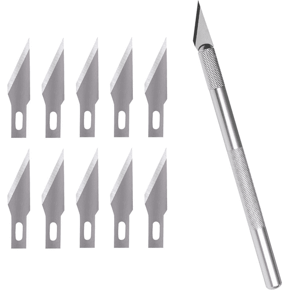 Niuta Hobby Knives Craft Hobby Knife 5.5" Replaceable Blade for Art Carving