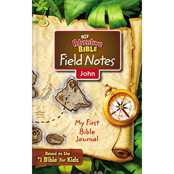Pre-Owned Niv, Adventure Bible Field Notes, John, Paperback, Comfort Print: My First Bible Journal (Paperback) 0310455367 9780310455363