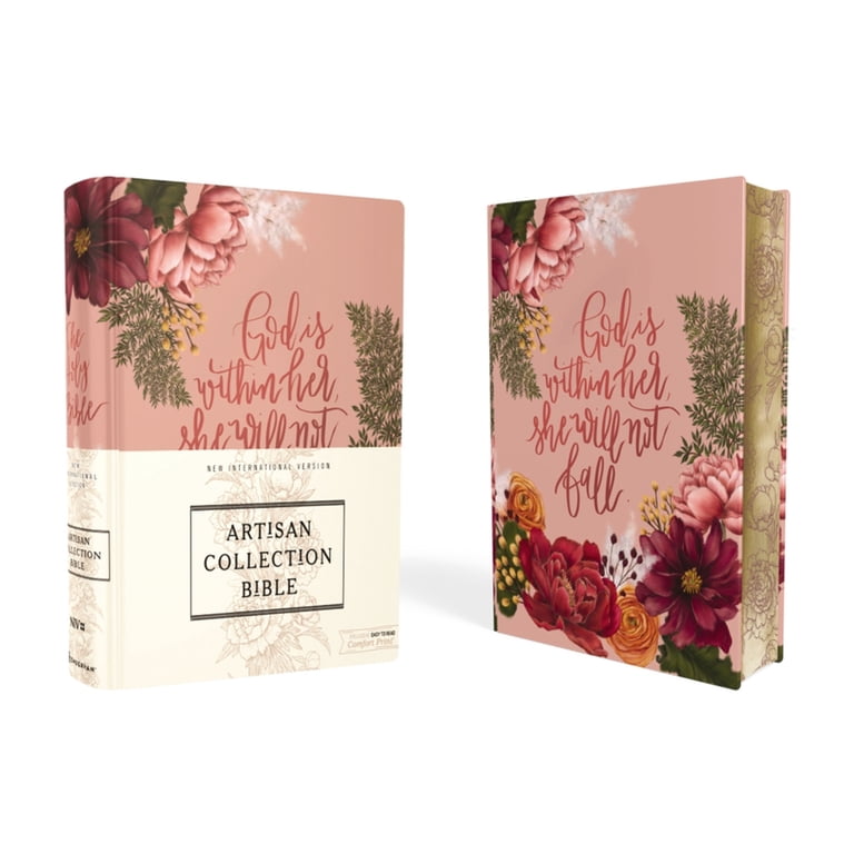 Zondervan, NIV Artisan Collection Bible, Cloth Over Board, Pink