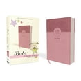 thumbnail image 1 of Niv, Baby Gift Bible, Holy Bible, Leathersoft, Pink, Red Letter, Comfort Print: Keepsake Edition, (Hardcover), 1 of 3