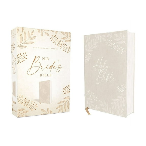 Niv, Bride's Bible, Cloth Over Board, Cream, Red Letter, Comfort Print, (Hardcover)