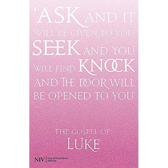 Niv Gospel Of Luke