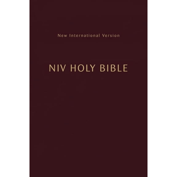 Niv, Holy Bible, Compact, Paperback, Burgundy, Comfort Print, (Paperback)