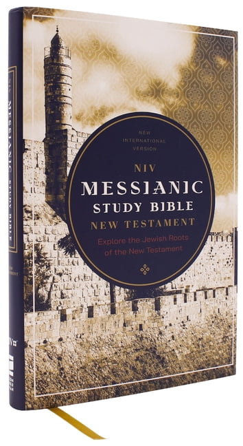 Niv, Messianic Study Bible New Testament, Hardcover, Red Letter, Comfort Print: Explore the Jewish Roots of the New Test, (Hardcover)