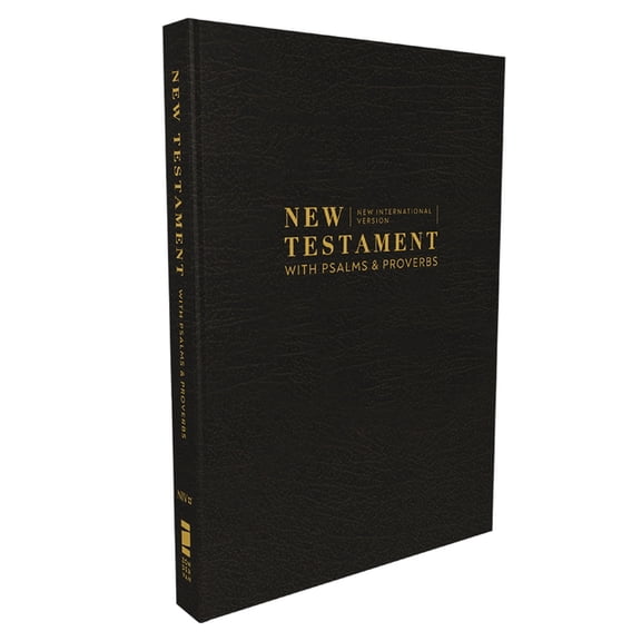 Niv, New Testament with Psalms and Proverbs, Pocket-Sized, Paperback, Black, Comfort Print, (Paperback)