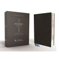 thumbnail image 1 of Niv, Reference Bible, Deluxe Single-Column, Premium Leather, Goatskin, Black, Premier Collection, Comfort Print, (Hardcover), 1 of 1