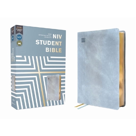 Niv, Student Bible, Leathersoft, Teal, Comfort Print, (Hardcover)