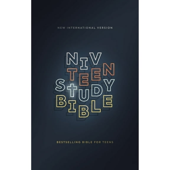 Pre-Owned Niv, Teen Study Bible (for Life Issues You Face Every Day), Hardcover, Navy, Comfort Print (Hardcover) 0310455847 9780310455844