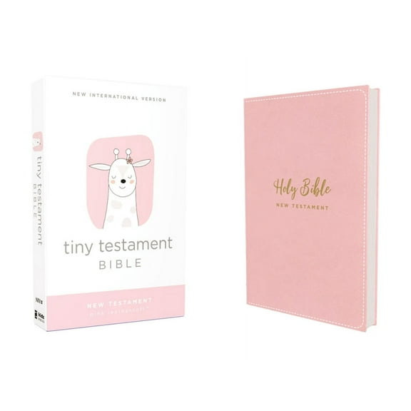 Niv, Tiny Testament Bible, New Testament, Leathersoft, Pink, Comfort Print, (Hardcover)