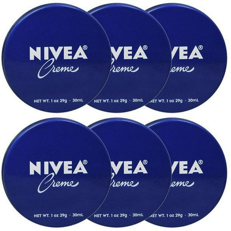 NIVEA Moisturizing Creme, Travel Size Tin 1 oz, Body, Face, Hands