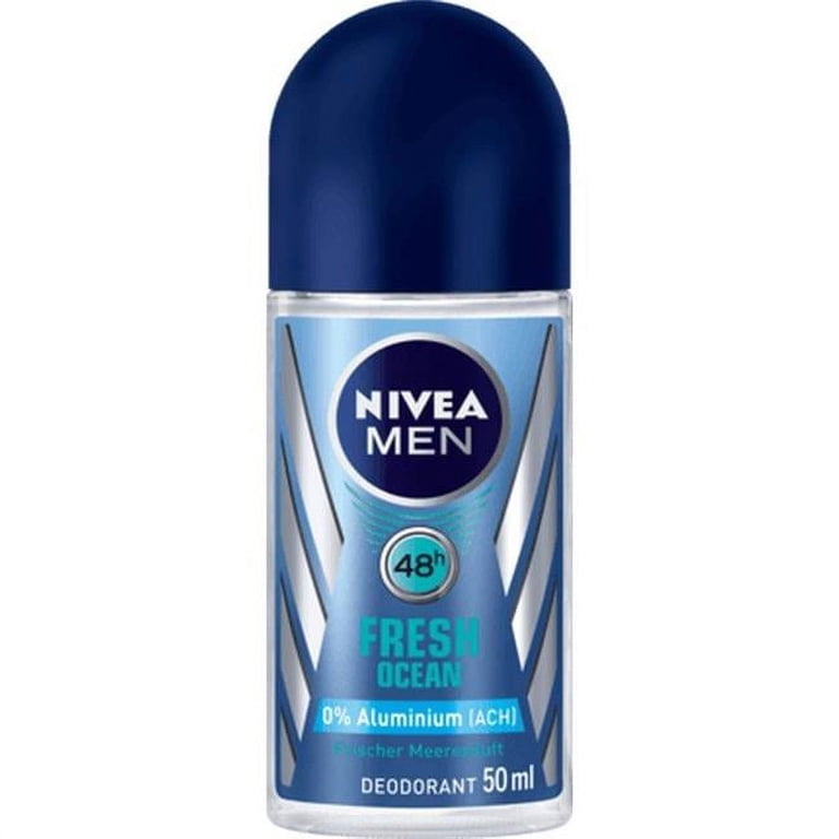 Nivea 4005900036742 50 ml Fresh Ocean Roll On Deodorant for Men