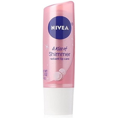 Nivea A Kiss of Shimmer Lip Care Stick - Pearly Shimmer (Pack of 7)