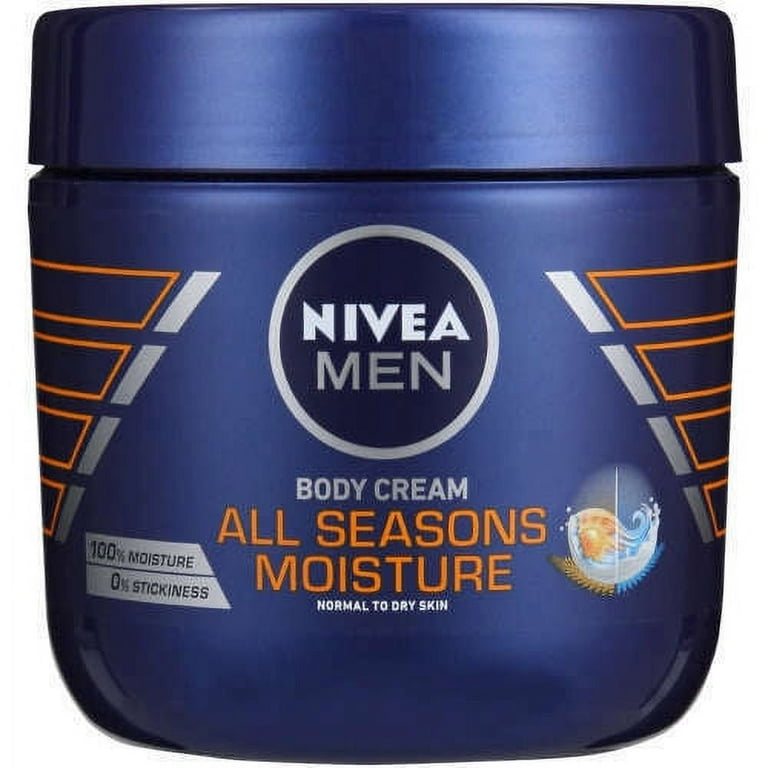 Nivea All Seasons Moisture Body Cream for Men, 400ml