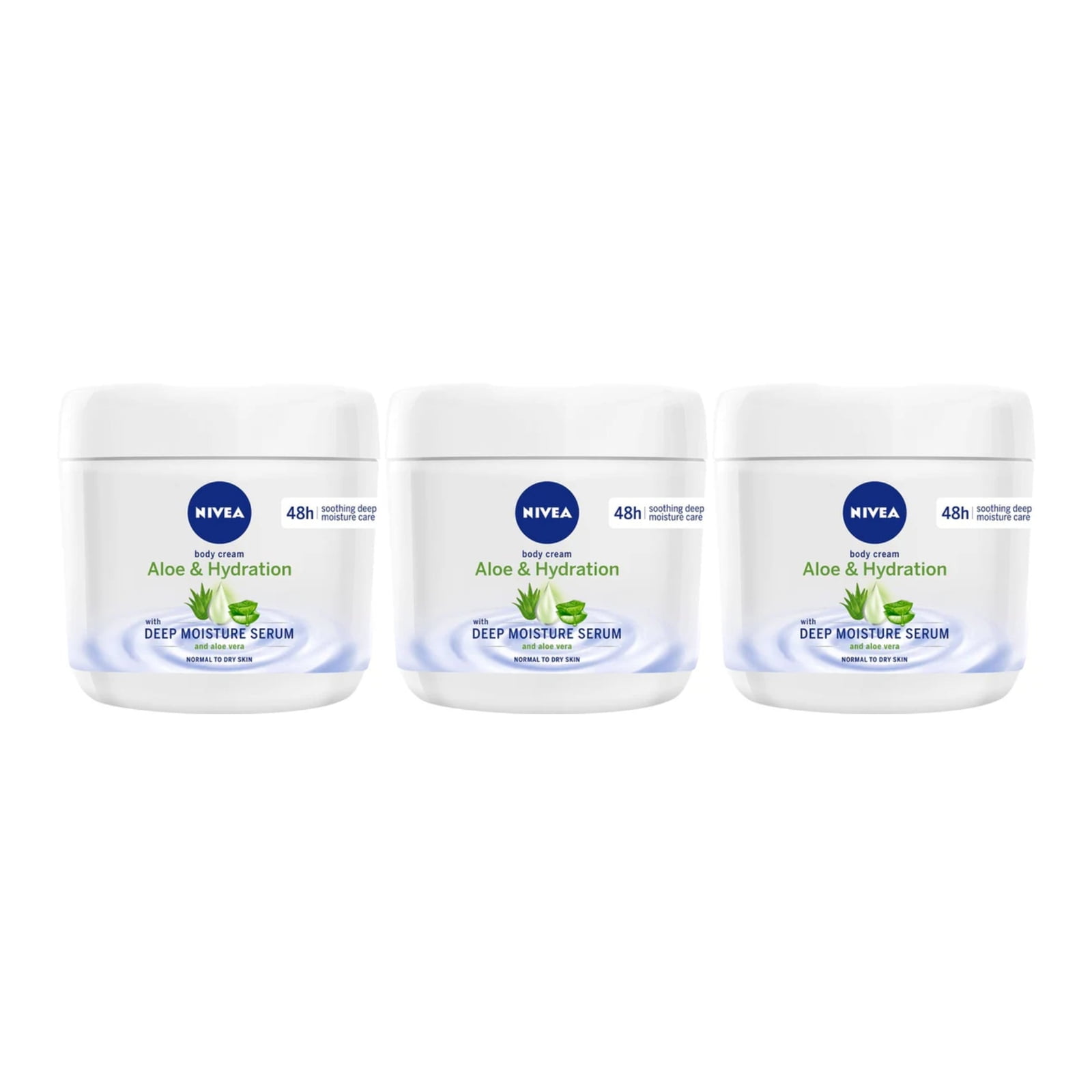 Nivea Aloe & Hydration Body Cream with Aloe Vera, 13.5oz (400ml