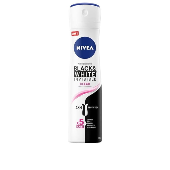 Nivea Black & White Invisible Clear Anti Perspirant