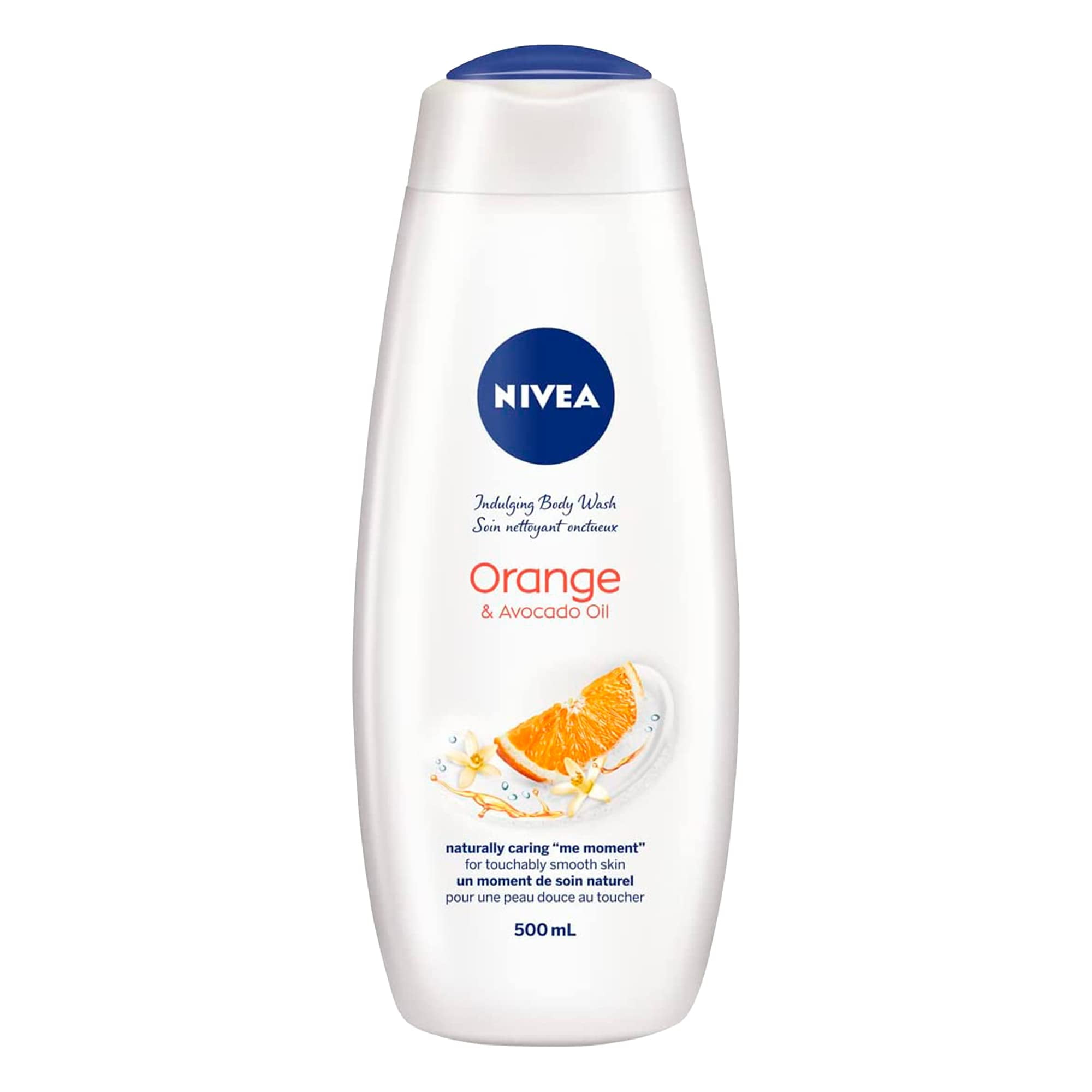Nivea Care & Orange Bodywash, Bamboo Milk & Scent Of Orange Blossom