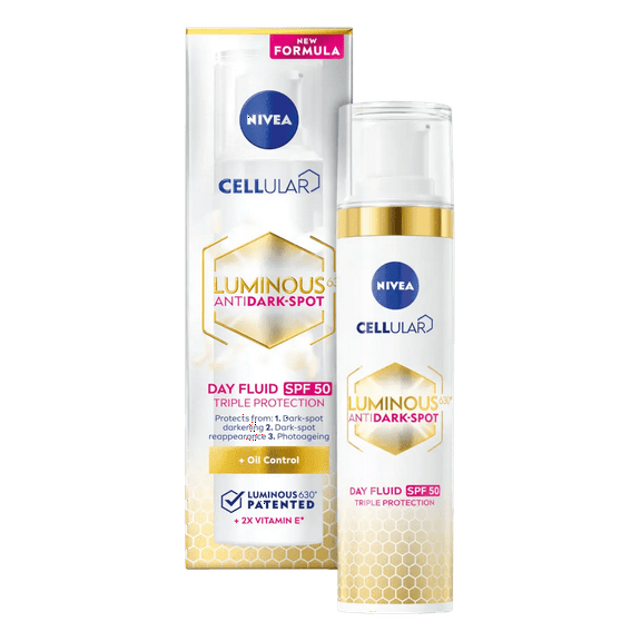 Nivea Cellular Luminous 630 Anti-Dark Spot Day Cream Face Moisturiser SPF50 40ml/ 1.35 fl.oz