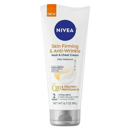 Nivea Cream Neck & Chest Skin Firming And Anti-Wrinkle 6.7oz (Pack of 3)