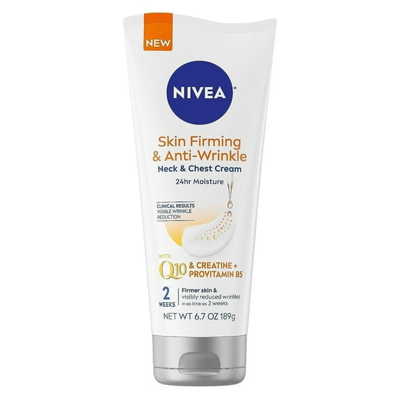 Nivea Cream Neck & Chest Skin Firming And Anti-Wrinkle 6.7oz (Pack of 3)